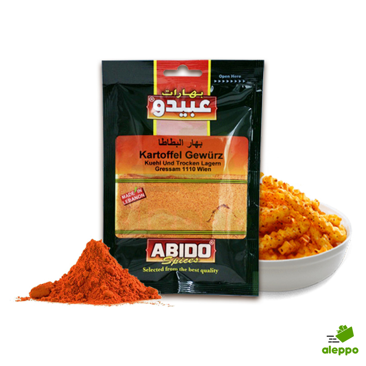 Abido Potato Spice 50g Anta Foods LTD